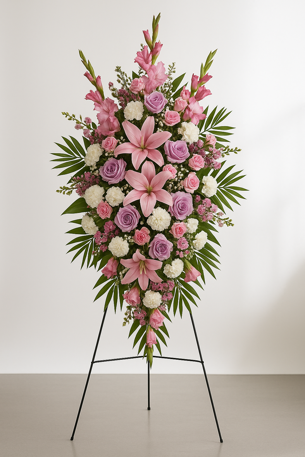 Elegant_Floral_Display_on_Easel