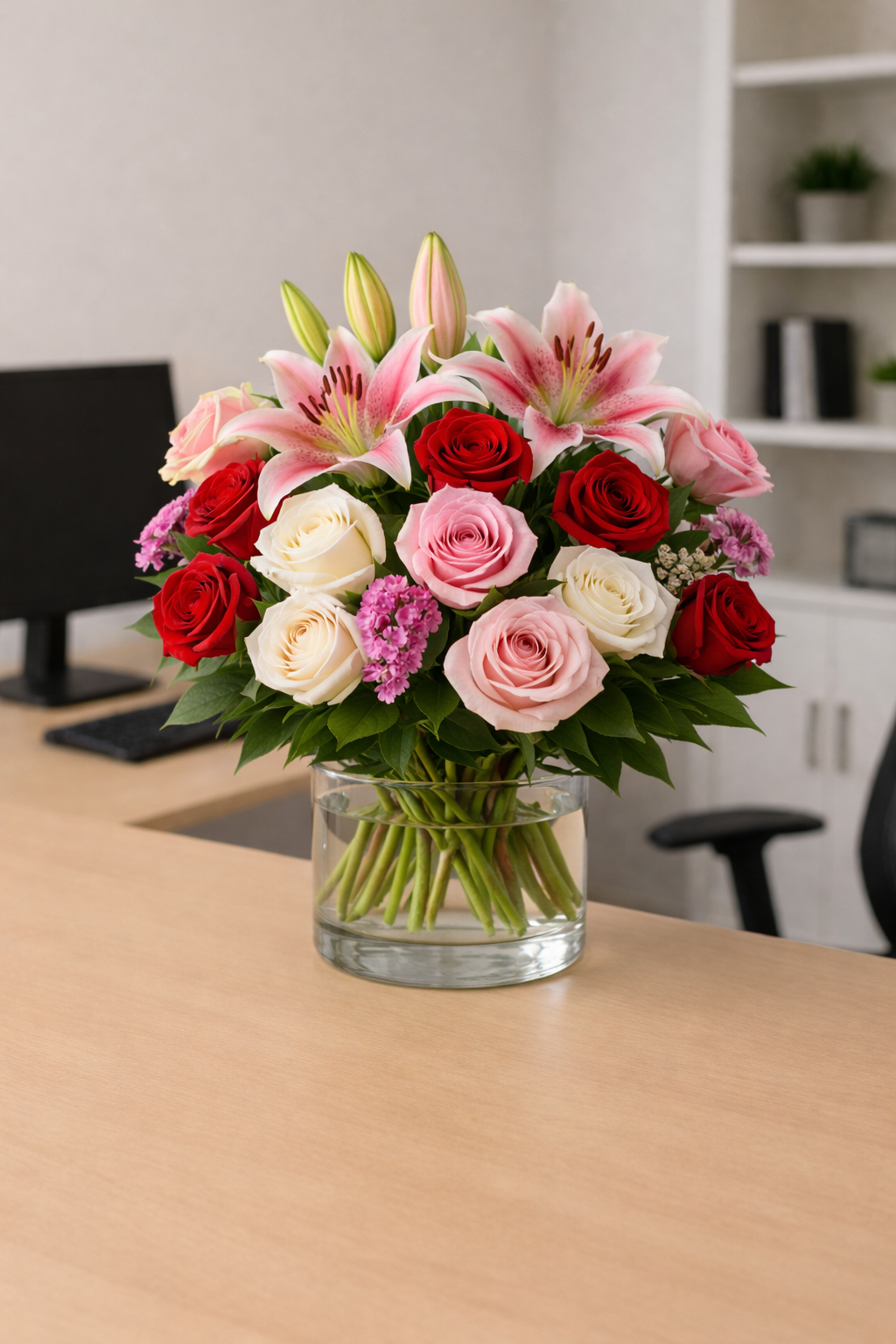 Elegant Tall Feminine Bouquet