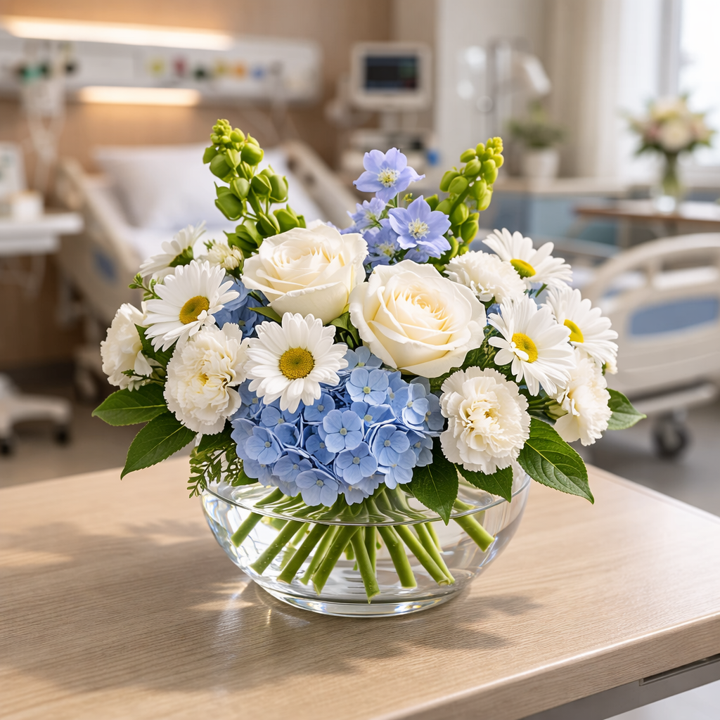 Serene Garden Vase Arrangement