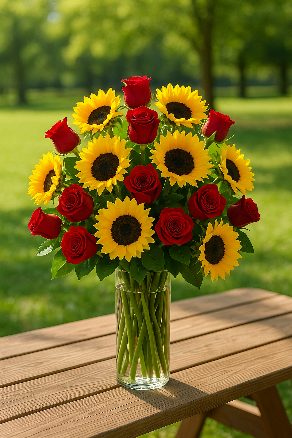 Sunflowers_and_Roses